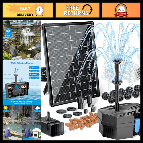 Solar pond filter - solar, &